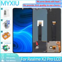 Original For Realme X2 Pro LCD Display Touch Screen Digitizer Assembly Replacement For Realme X2 Pro RMX1931 OLED AMOLED LCD