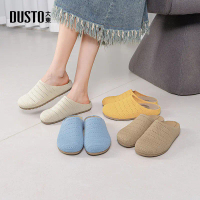 Giày Đế Bằng DUSTO Nữ Bện Giày Nữ Nửa Dép DW25X0195A
