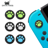 DATA FROG 2pcs Silicone Thumb Stick Cap Compatible-Nintendo Switch Silicone Analog Stick Cover For Nintendo Switch Accessories