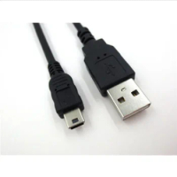 Black Mini USB Data Cable Cord for Garmin Nuvi 1450/1490T