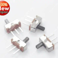 100PCS/Lot SS12D00 SS12D00G2 SS12D00G3 SS12D00G4 SS12D00G5 Toggle Switch S1P2T 2 Position 3Pin Vertical Slide Switch