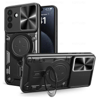 Sarung Telefon Pemegang Perisai, Untuk Samsung Galaxy A16, A26, A36, A56, Sarung Pendirian Perlindun