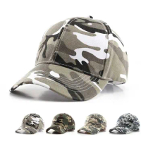 Men's Camouflage Baseball Caps Tactical Sunscreen Hat Adjustable Military Army Camo Airsoft Hunting Camping Hiking Fishing Caps