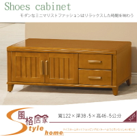 《風格居家Style》888型4尺實木坐鞋櫃 231-4-LD