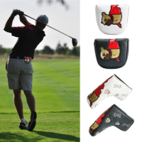 Golf Blade Putter Cover Golf Putter Headcover Pu Leather Closure for Scotty-Cameron-Odyssey Blade-Taylormade