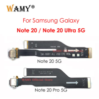 Original New USB Charging Board Dock Port Flex Cable For Samsung Galaxy Note 20 / Note 20 Ultra 5G Repair Parts