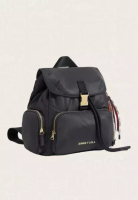 BIMBA Y LOLA Bimba Y Lola Anthracite Nylon Multi Pocket Backpack