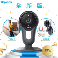 spotcam FHD 2 升級版 1080P廣角直立型網路攝影機/監視器 IP CAM(磁吸底座│免費雲端)