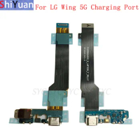 USB Charging Port Connector Flex Cable For LG Wing 5G Charging Connector Flex Cable Replacement Repair Parts
