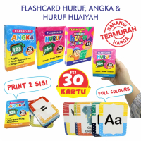 FLASH CARD FLASHCARD KARTU MAINAN EDUKASI ANAK  : ANGKA 1 2 3 ISI 30 KARTU / HURUF ABC ISI 3 KARTU  