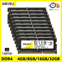 Wholesale 10Pcs DDR4 4GB 8GB 16GB Laptop Memoria Ram 2133 2400 2666 3200Mhz PC4 17000 19200 21300 Sodimm Notebook Memory RAM