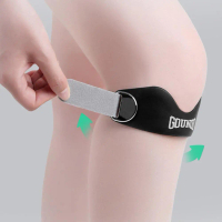 ที่รัดเข่าแบบปรับได้ Patella S พร้อมแผ่นรองสนับสนุน 3 มิติซิลิโคน และวงรอบป้องกัน รุ่น M9S2