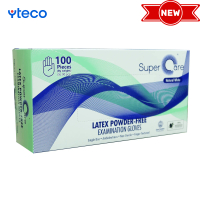 Găng tay không bột Super Care Latex Powdered Examination (H/100 cái) - YTECO