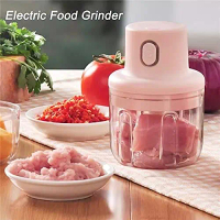 USB Mini Chopper 250 ML Elektrik Tanpa Kabel /Food Processor Blender Portable Multifungsi/PENGHALUS