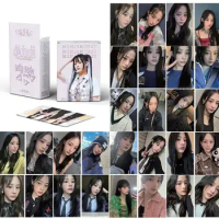50pcs/Box Kim Minji Jisoo Laser Mini Card Album Lomo Card Fans Collection Gifts
