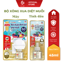 [ ComBo 02 Hộp ] Tinh dầu/ Máy đuổi diệt muỗi ARS Nomat P60 nhỏ gọn tiện lợi Hiệu Quả...