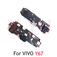 For VIVO Y67 Y77 S6 S7 S10E S15 X50 X60 X70 X80 Pro Plus 5G IQOO Neo6 SE USB Charging Board Dock Port Flex Cable Repair Parts