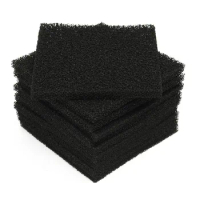 500pcs Activated Carbon Filter Sponge For 493 Solder Smoke Absorber ESD Fume Extractor high quality size 13cm*13cm