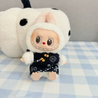內地直送 - labubu 拉布布娃衣套裝適用一二三代盲盒毛絨公仔娃衣國風唐裝新款