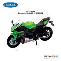 WELLY 1/18 Motor Diecast 12858 Kawasaki Ninja ZX-10R