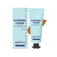 Zephoco Deep Flesh Color Long-Lasting Creamy Concealer Light and Light Clothing Matte Natural Scratc