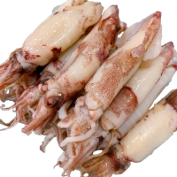 【老張鮮物】澎湖有墨熟小管/冰卷 2包組(300g±10%/包 每隻8公分以下)