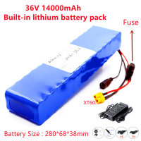 E-bike 36V 10s3p 14Ah lithium 18650 Li-Ion 350W 600w Motorcycle Scooter Batteries built-in 20A BMS
