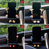 Holder Tempat Hp Mobil Doraemon Kepala