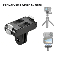 PULUZ สำหรับ DJI Osmo Action 6 / แท่นฐานแม่เหล็กพลาสติกขนาดเล็กแบบปลดเร็วสำหรับ DJI Osmo Action 6 / 