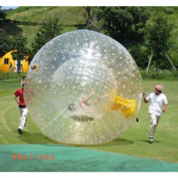 Free Shipping To Door!2.5m Crazy Human Hamster Zorb Ball, Inflatable PVC bubble ball bumper ball bubble soccer ball for sale