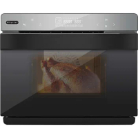 Convection Steam Oven, 40 Quart Capacity Counter-Top Multi-Function, Black Stainless Steel, TSO-488GB