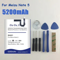 BA621 5200mAh Battery For Meizu Meilan Note 5 M5 Note5 Replacement Tools