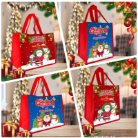 Goody bag natal 1 pcs/ tas natal / tas bingkisan natal / goody bag natal / kantong snack / tas souve