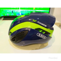 ABUS replica Aero Helmet GameChanger helm road bike Movistar Team