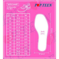3คู่ราคาส่งPopteen รองเท้านักเรียนหญิง เข็มขัดเพชรหัวใจกลิตเตอร์ ราคาพิเศษ ไซส์30-42