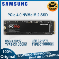 100%NEW Original SAMSUNG 990 PRO PCIe 4.0 NVMe 1TB 2TB SSD Solid State Drive M.2 2280 Fast Speed for PC Gaming Desktop Laptop