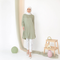 fashion busana muslim baju tunik wanita desawa KATUN TOYOBO IMPORT