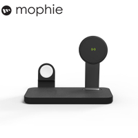 mophie Snap+ 磁吸三合一無線充電支盤 黑