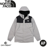 【The North Face 男 DV防水兩件式刷毛外套 AP《黑/灰》】7W7T/兩件式/防水透氣/防風/登山