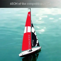 Remote Control High-speed Sailing 2-channel Remote Control Sailing Electric Toy Boat Competitive Water Remote Control Boat