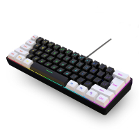 (มีในสต็อก) USB Gaming Keyboard 61 Keys Compact Mini Office Keyboard For PC And Desktop Computer Keypad Compound Function **