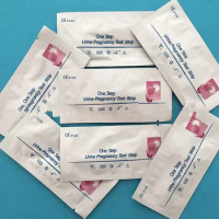 One-Step HCG Test Strips Early Pregnancy Diagnostic Test Sticks Urine Measuring Kits Rapid Result 99% Accuracy For Adult Female