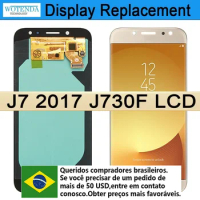 SUPER AMOLED/OLED 5.5'' Display For Samsung J7 Pro J730 J730F J730G LCD Display Touch Screen Panel Assembly Repair Parts