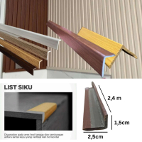 List Siku Arni Bermacam Varian Motif - Bahan PVC, Ukuran 2,4 m