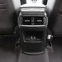 For Honda crv CR-V 2017 2018 2019 rear armrest air outlet anti-kick pad CRV rear air conditioning air outlet protection cover an