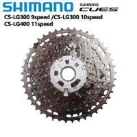 Shimano CUES LG300 Cassette LG700 CS-LG400 11-45T 11-50T 11Speed CS-LG300 9S 11-36T 10S Linkglide Cassette MTB Bike Bicycle K7