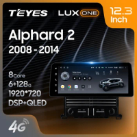 TEYES LUX ONE For Toyota Alphard 2 H20 2008 - 2014 Car Radio Multimedia Video Player Navigation GPS Android No 2din 2 din dvd