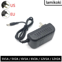 Universal Microscope 5V 1A 5V 2A 6V 1A 6V 2A 12V 1A 12V 2A Power Cord Adapter Charger Transformer Biological Mirror Charger