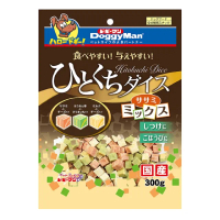 【Doggy Man】骰子魚肉風味雞肉塊-細小顆粒 300G(寵物零食)