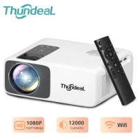 ThundeaL TD93Pro Mini Portable Projector Full HD 1080P 4K Projector Android WiFi Video Projector TD93 Pro Home Theater Beamer